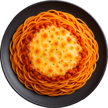 Massa Gratinada Bolonhesa