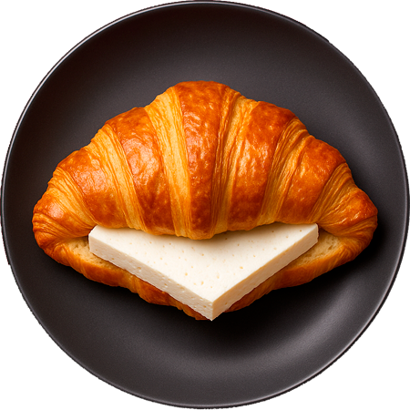 Croissant Queijo Minas
